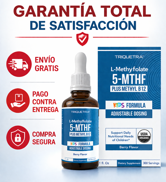 L-MethylFolate - Apoya la función cerebral de forma natural